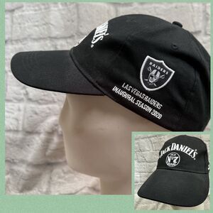 Jack Daniels Las Vegas Raiders Inaugural Season 2020 Hat Whiskey Football Cap